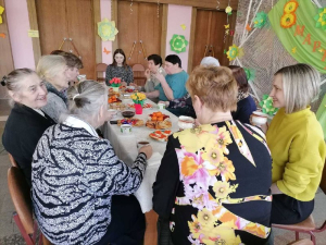 Посиделки &quot;Праздничное настроение&quot; в рамках заседания любительского объединения &quot;Спадарыні&quot;