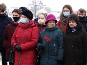 Мітынг-рэквіем “Гучыць званамі плач Хатыні…” адбыўся ў Смаргоні 20 сакавіка (+Видео)