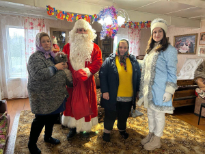 Святочныя экспрэс-віншаванні «В преддверии праздника» для жыхароў вёскі Сялец і аграгарадка Ардашы