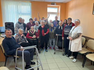 В Войстомской больнице сестринского ухода УЗ «Сморгонская ЦРБ» прошла праздничная музыкальная открытка