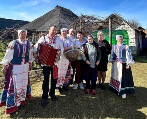 Специалисты Лылойтинского сельского клуба провели обряд «Валачобнікі»