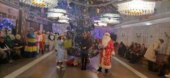 31 декабря в Вишневском клубе прошло праздничное мероприятие посвященное встрече Нового года