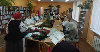 У рамках абласнога агляда-конкурса аматарскіх аб&#039;яднанняў &quot;Свет захапленняў&quot; прайшло пасяджэнне аматарскага аб&#039;яднання &quot;Майстры Смаргоншчыны&quot;