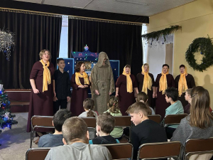 Рождественский спектакль &quot;Святая ноч&quot;