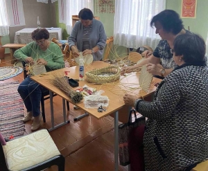 Мастер-класс по лозоплетению с Тамарой Ивановной Кажан