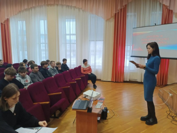 Профориентационная встреча со школьниками Сморгонского района