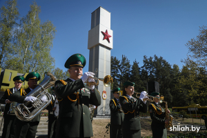 В День Победы в Сморгони торжественно открыли обновлённый мемориальный комплекс «Переправа»