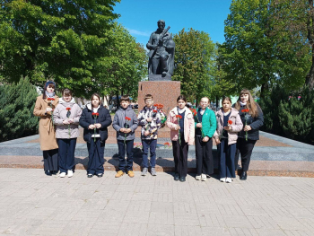 Акция &quot;Возложение цветов к Вечному огню&quot;