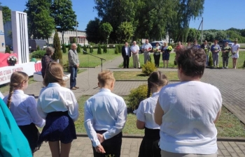 Мітынг-рэквіем &quot;Великим огненным годам святую память сохраняя&quot;