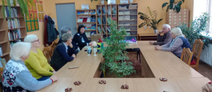 Заседание любительского обьединения "Майстры Смаргоншчыны"