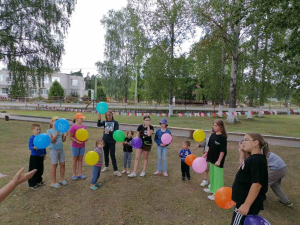 Детские развлекательные площадки каждую пятницу радуют детишек не только города, но и нашего района!