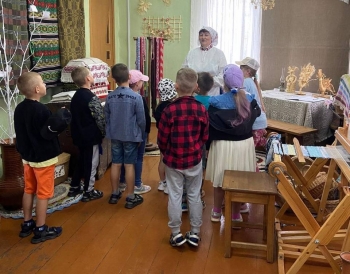 Посещение этнографической экспозиции