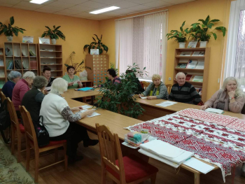 Заседание любительского объединения “Майстры Смаргоншчыны”