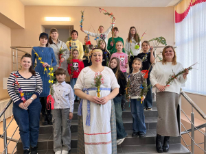 Адкрытае пасяджэнне дзіцячага клуба аматараў фальклора &quot;СПАДЧЫНА&quot;