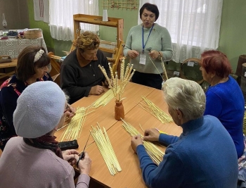 Мастер-класс по соломоплетению с Натальей Логач