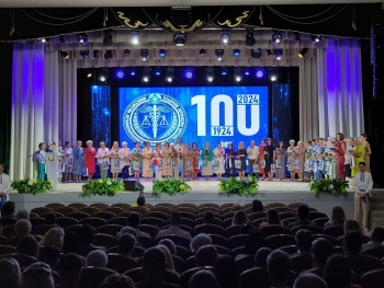 Праздничное мероприятие, посвященное Дню работников торговли, также 100-летия органов торговли