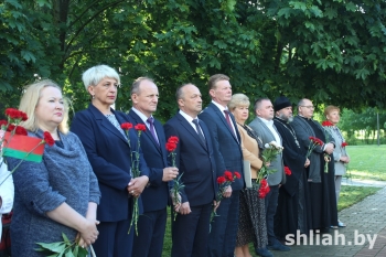 Митинг, посвящённый началу Великой Отечественной войны, прошёл в Сморгони